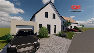 maison neuve à la vente -   67350  ENGWILLER, surface 110 m2 vente maison neuve - UBI455351591